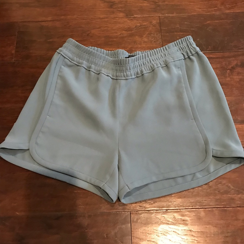 JCrew Shorts Blue Size 2 Elastic Waist Pockets